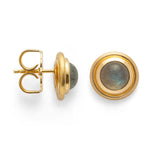 Stud earrings Lovely Labradorite-The Diamond Setter