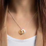 Pendant Twotone Twist-The Diamond Setter
