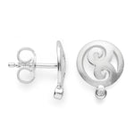 Stud Earrings Sensual Design-The Diamond Setter