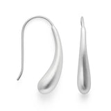 Earrings Silver Drop-The Diamond Setter