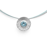 Pendant Blue Power-The Diamond Setter