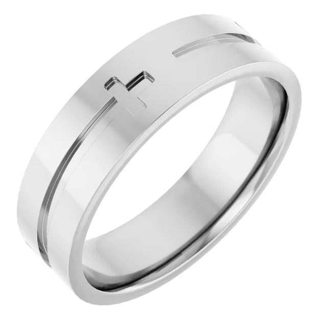 Cross Band-The Diamond Setter