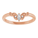 ALCYONE - Sculptural-Inspired Contour Band-The Diamond Setter