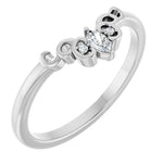 ALCYONE - Sculptural-Inspired Contour Band-The Diamond Setter