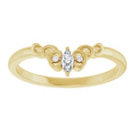 ALCYONE - Sculptural-Inspired Contour Band-The Diamond Setter