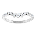 Angetenar - Diamond Set Contoured Band-The Diamond Setter
