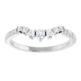 Angetenar - Diamond Set Contoured Band-The Diamond Setter