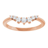 Arrakis - Diamond Set Wedding Band-The Diamond Setter