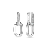 Channel Set Linked Earrings-The Diamond Setter