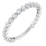 Eternity Ring with round diamonds-The Diamond Setter