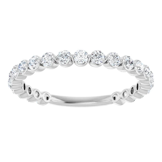 Eternity Ring with round diamonds-The Diamond Setter