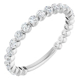 Eternity Ring with round diamonds-The Diamond Setter