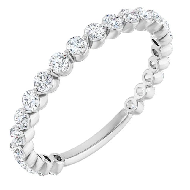 Eternity Ring with round diamonds-The Diamond Setter