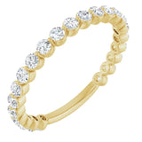Eternity Ring with round diamonds-The Diamond Setter