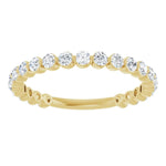 Eternity Ring with round diamonds-The Diamond Setter
