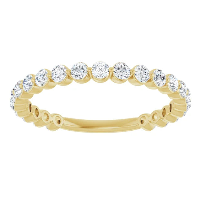 Eternity Ring with round diamonds-The Diamond Setter