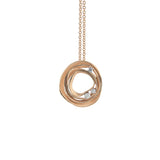 Pendant Dune 0.16ct natural diamonds-Pendant-The Diamond Setter