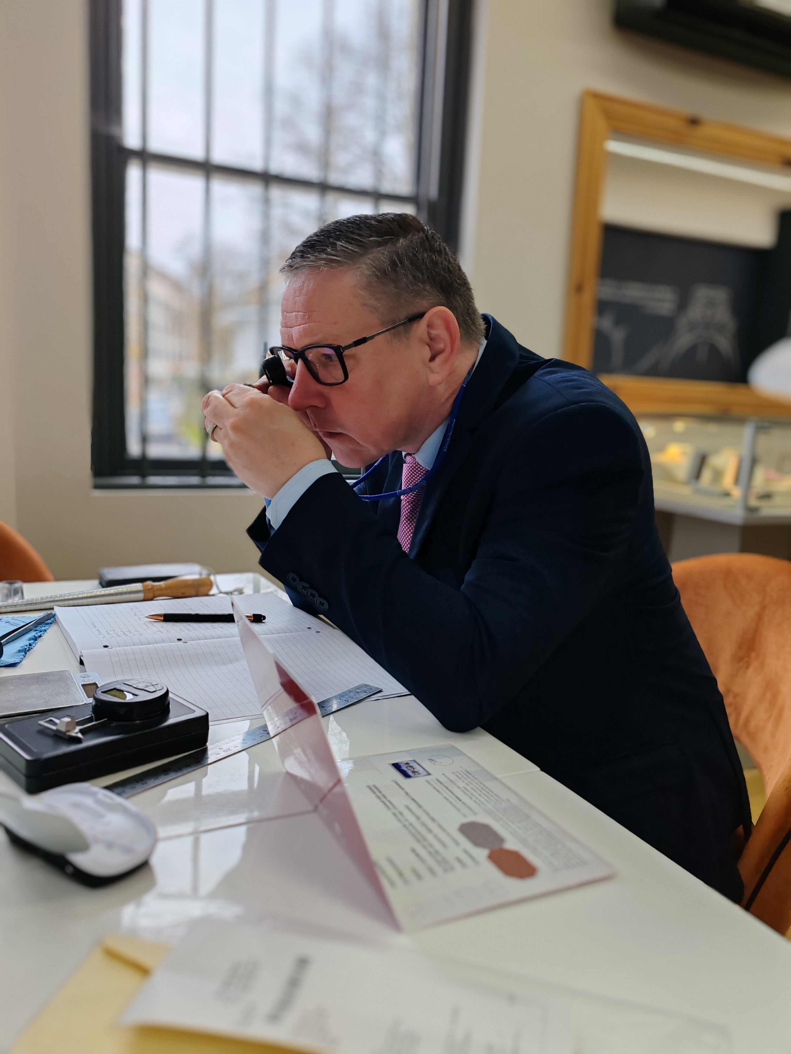 Deposit for jewellery valuation-The Diamond Setter