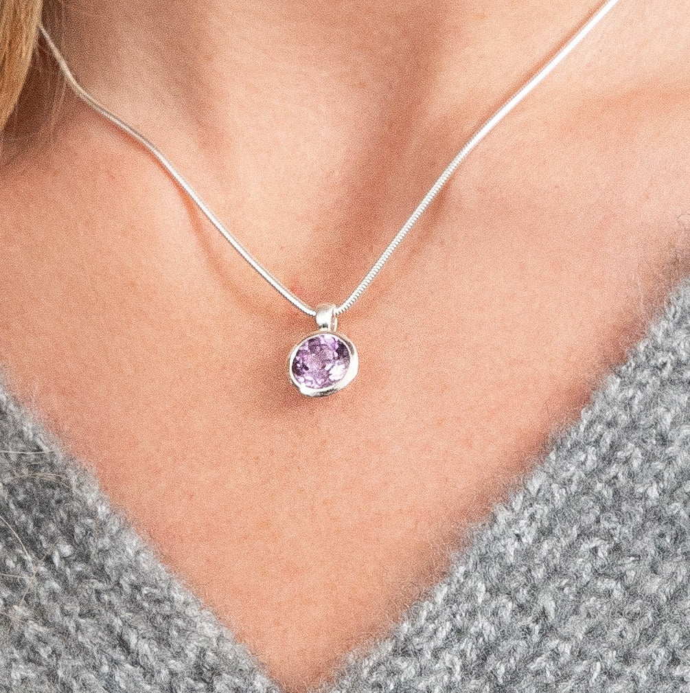 925 Silver Kyoto Sunset Pendant-The Diamond Setter