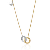 Two Toned Embrace Neckpiece-The Diamond Setter