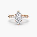 Solitaire with Eternity Pavé-setting-The Diamond Setter