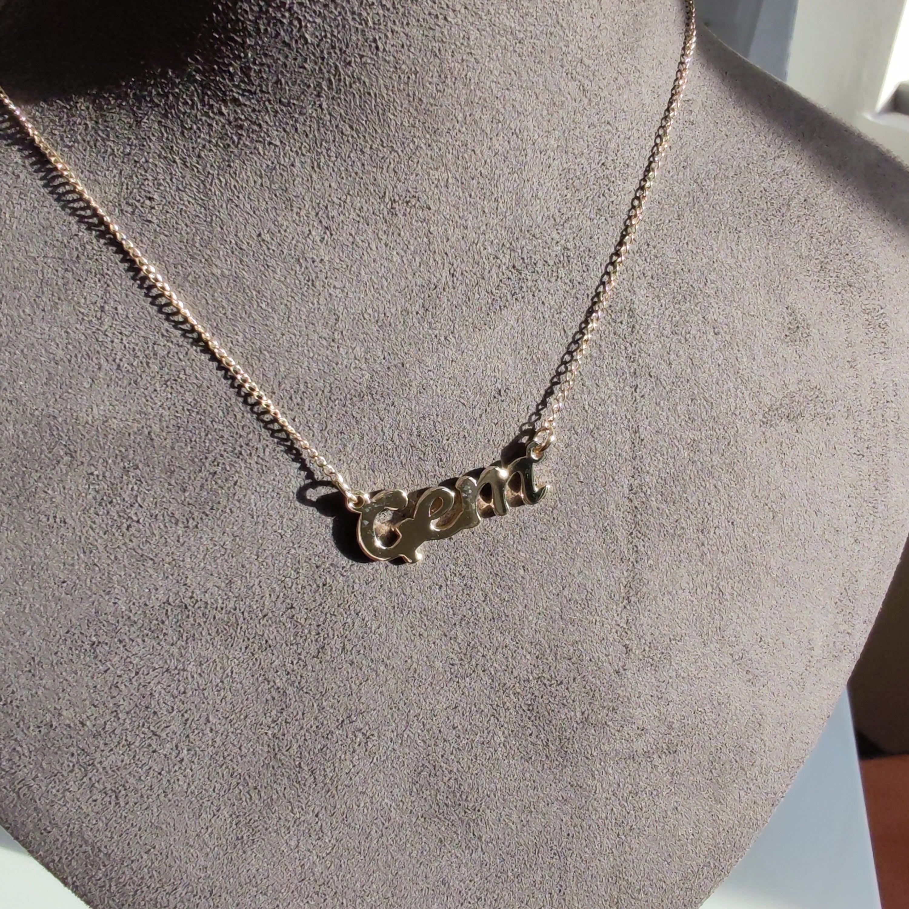 Personalised Nametag-The Diamond Setter