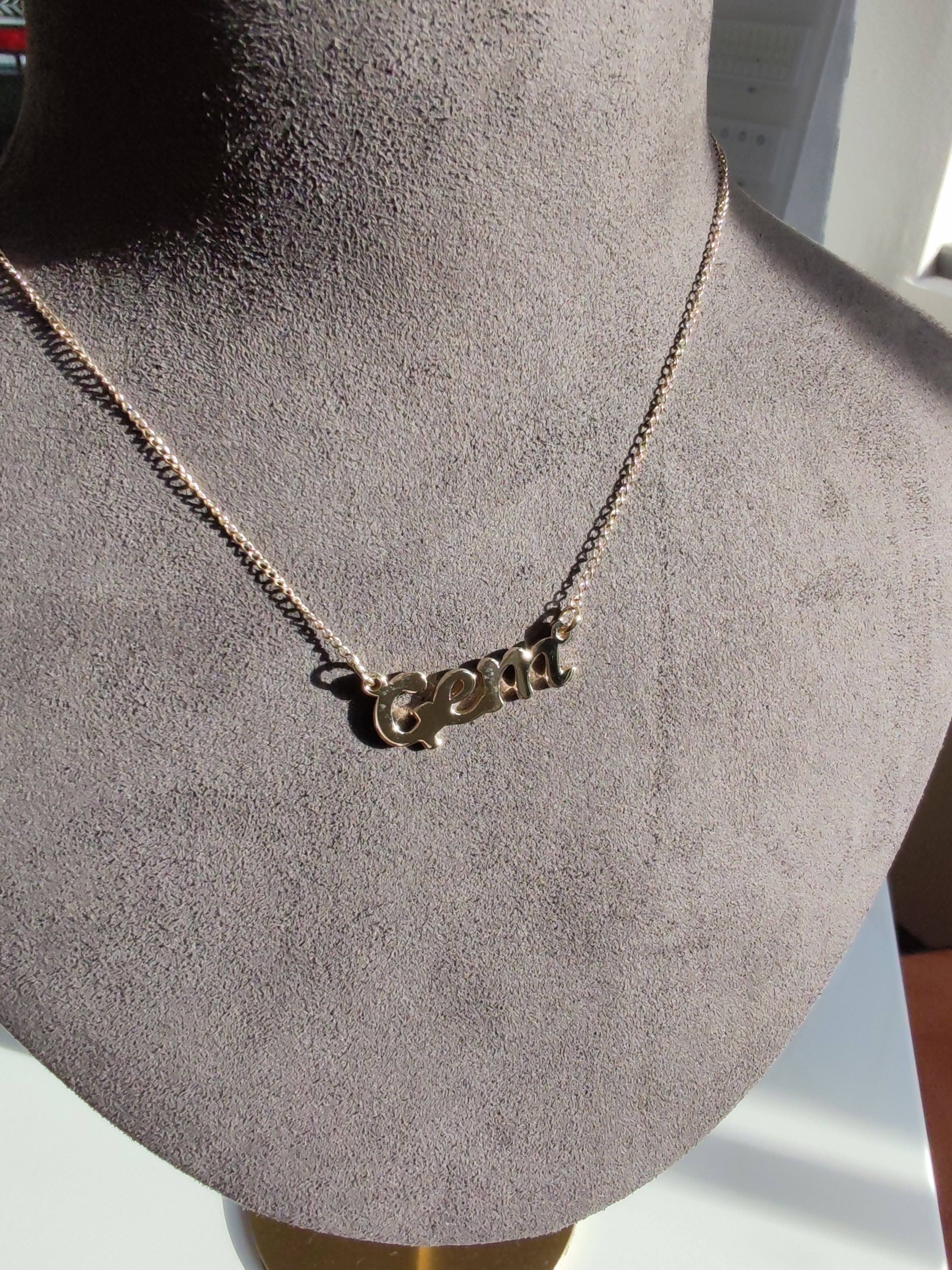 Personalised Nametag-The Diamond Setter