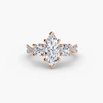 Three-Stone with Pavé Band 2-setting-The Diamond Setter
