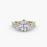Three-Stone with Pavé Band 2-setting-The Diamond Setter