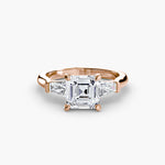 Three-Stone Ring (Baguette Side Stones)-setting-The Diamond Setter