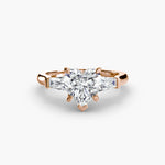 Three-Stone Ring (Baguette Side Stones)-setting-The Diamond Setter