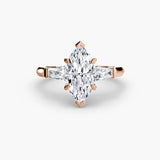 Three-Stone Ring (Baguette Side Stones)-setting-The Diamond Setter