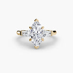 Three-Stone Ring (Baguette Side Stones)-setting-The Diamond Setter