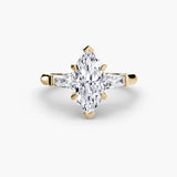 Three-Stone Ring (Baguette Side Stones)-setting-The Diamond Setter