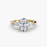 Three-Stone Ring (Baguette Side Stones)-setting-The Diamond Setter