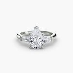 Three-Stone Ring (Baguette Side Stones)-setting-The Diamond Setter