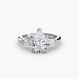 Three-Stone Ring (Baguette Side Stones)-setting-The Diamond Setter