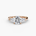 Three-Stone Ring (Baguette Side Stones)-setting-The Diamond Setter