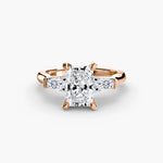 Three-Stone Ring (Baguette Side Stones) 2-setting-The Diamond Setter