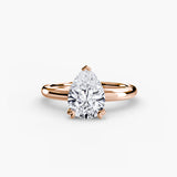 Solitaire ring 2-setting-The Diamond Setter