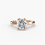 Solitaire ring 2-setting-The Diamond Setter