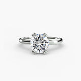 Solitaire ring 2-setting-The Diamond Setter
