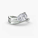 The Wave Ring 2-setting-The Diamond Setter