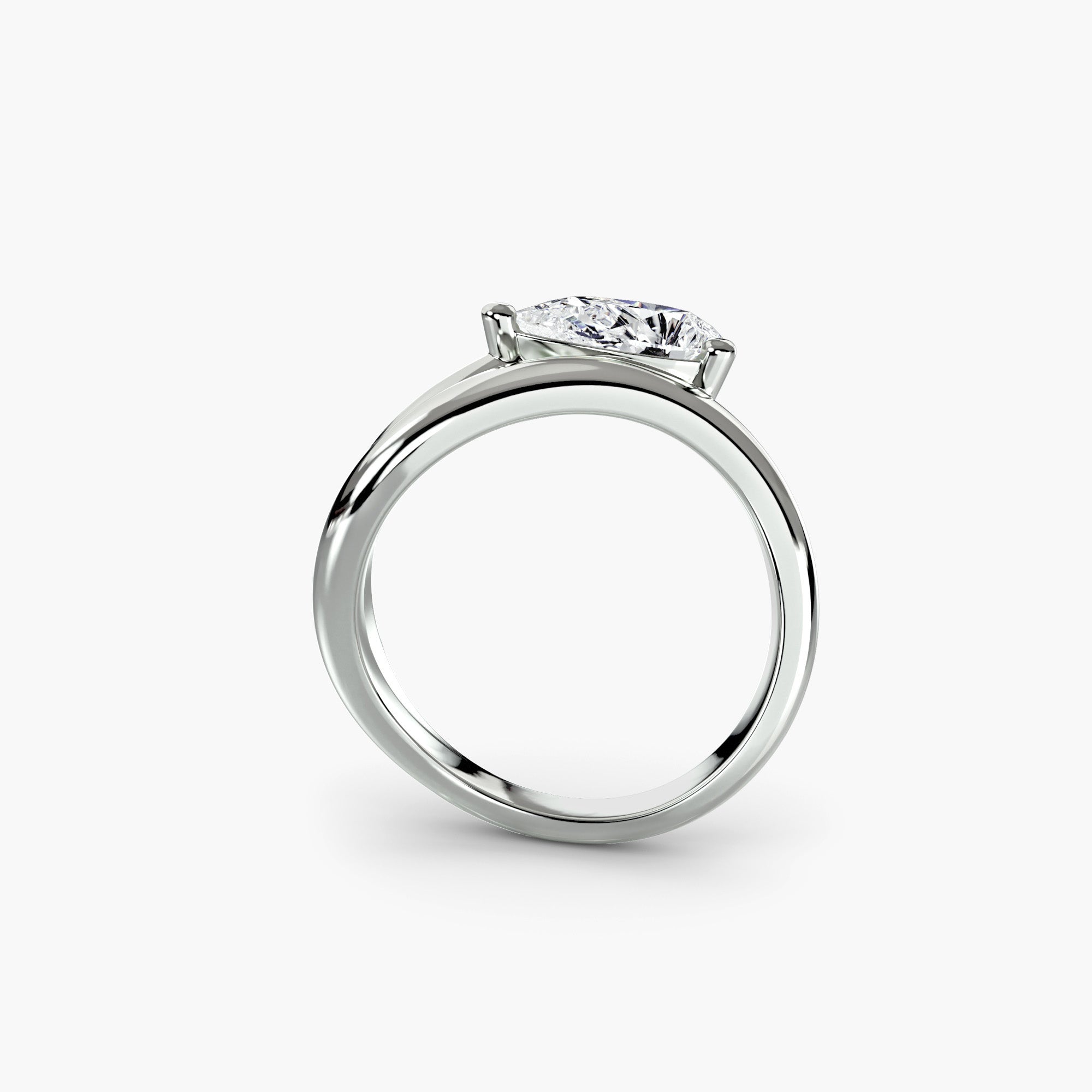 The Wave Ring 2-setting-The Diamond Setter