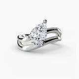 The Wave Ring 3-setting-The Diamond Setter