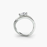 The Wave Ring 3-setting-The Diamond Setter