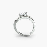 The Wave Ring 3-setting-The Diamond Setter