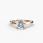 Solitaire ring 3-setting-The Diamond Setter