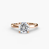 Solitaire ring 3-setting-The Diamond Setter