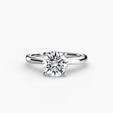 Solitaire ring 3-setting-The Diamond Setter